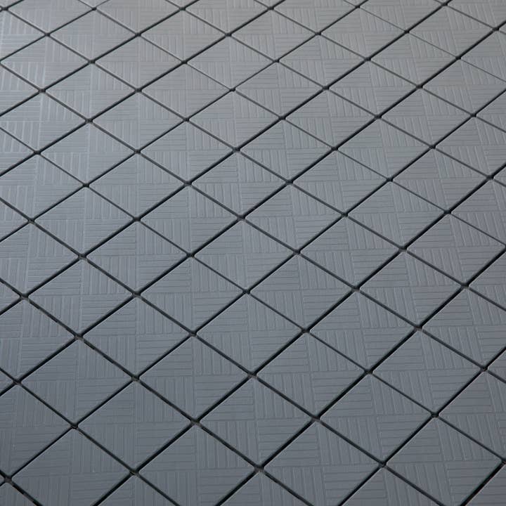 Quickway Imports – wholesale Outdoor ornament/decor – Gray Interlocking Garden Path Tiles Floor Paver, Pack of 513