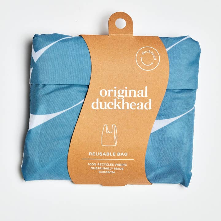 Original Duckhead USA - Wholesale Tote Bag - Unisex - Denim Moon Pattern Reusable Eco Friendly Tote Bag5