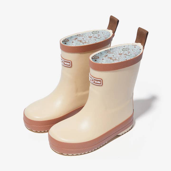 Woolly Kids - Wholesale Rain Boots – Child - Bruno - Milktea Brown0