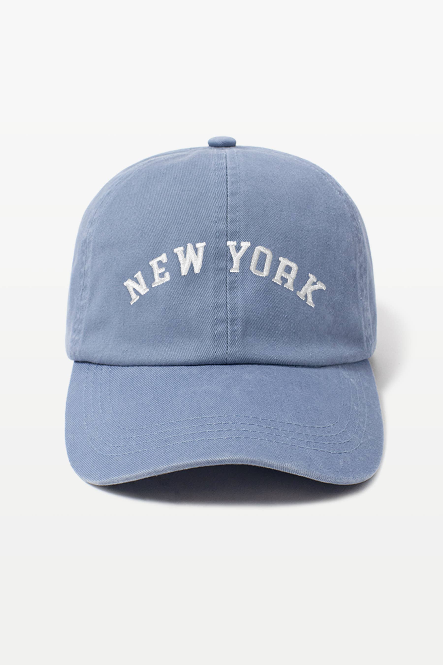 David And Young - Wholesale Baseball Cap - Women's - New York Solid Cotton Hat.4