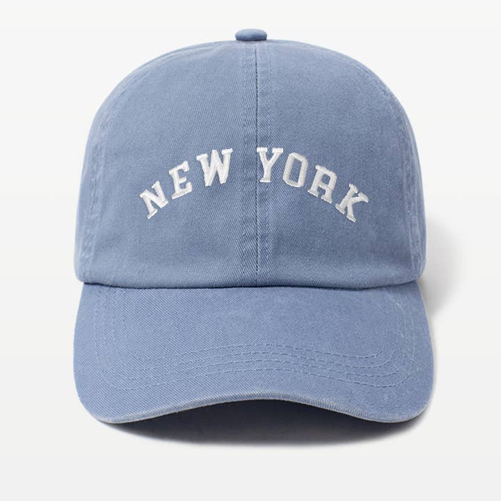 David And Young - Wholesale Baseball Cap - Women's - New York Solid Cotton Hat.4