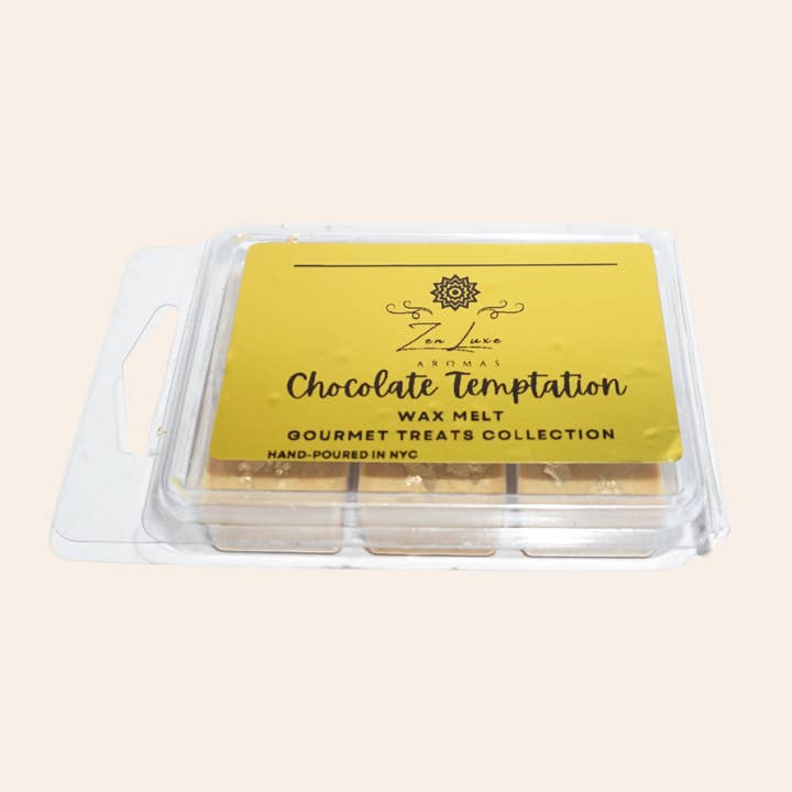 Chocolate Temptation Wax Melts for wholesale by ZenLuxe Aromas