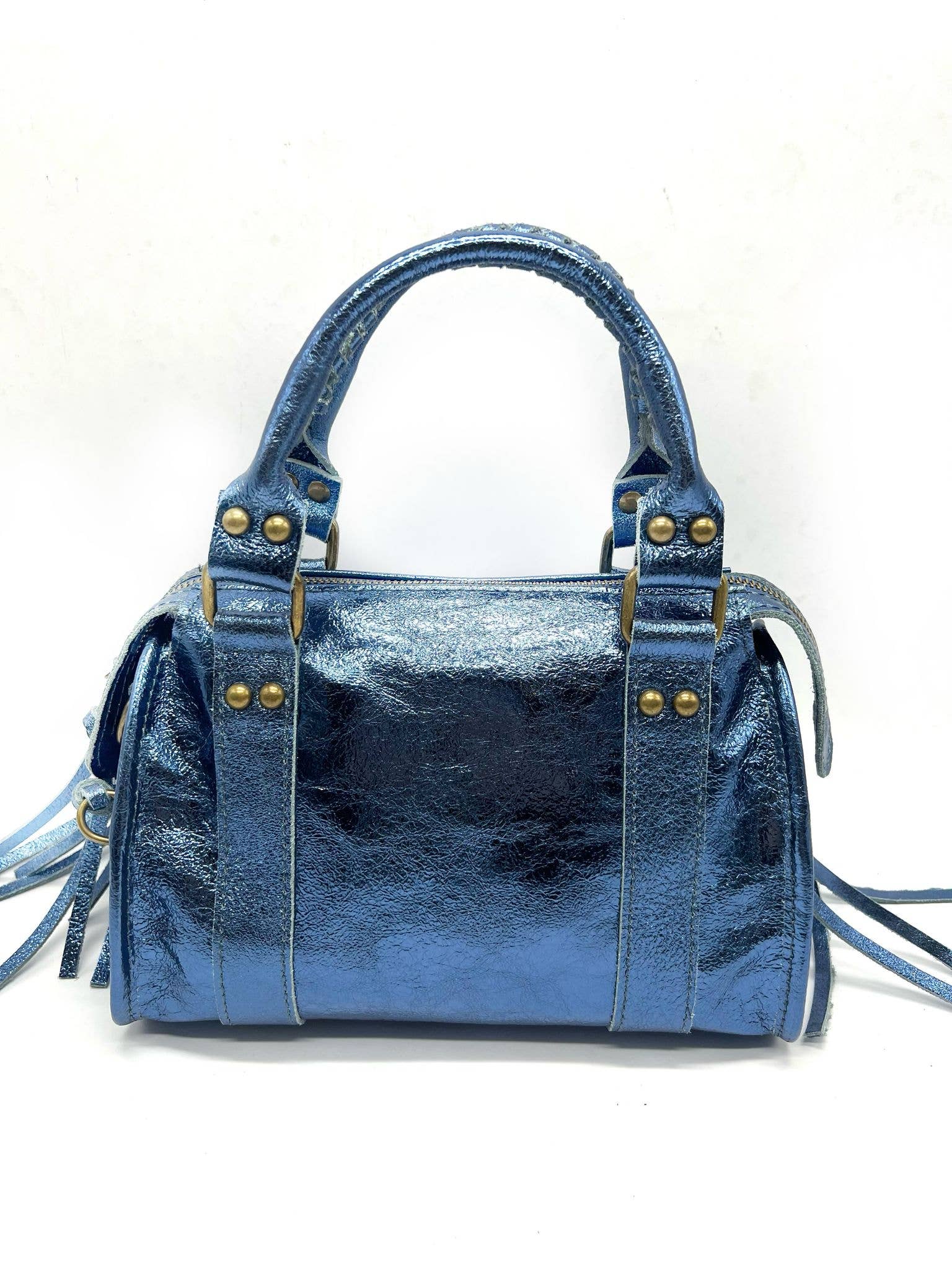 LINETA - Venta al por mayor Bolso con asas - Mujer - Bolso Boston de cuero de vaca - para llevar a mano y al hombro12