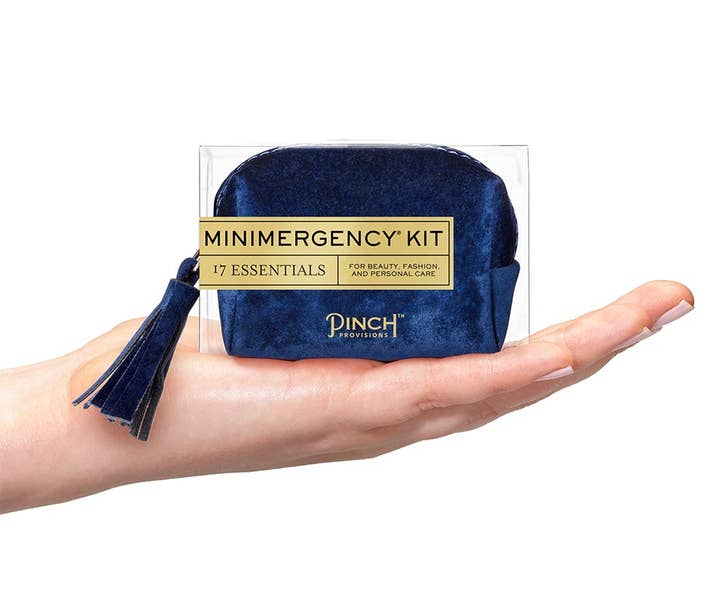 Pinch Provisions - Wholesale First Aid Kit - Velvet Tassel Minimergency Kit 4 Colors | Mother's Day Gifts