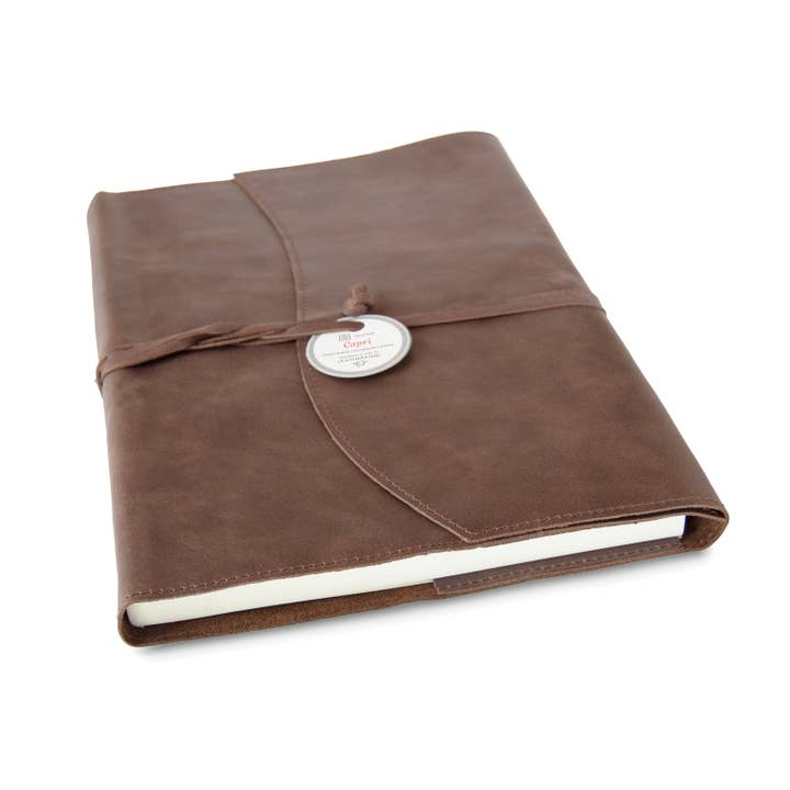 Creatico – Großhandel Tagebuch – Leatherkind Capri Notizbuch, A4, nachfüllbar, Geschenkset mit Stift41