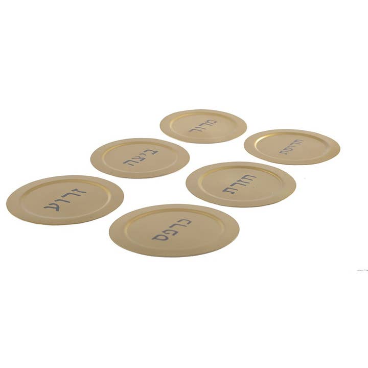 AULICA - Wholesale Platter - Golden seder plate2