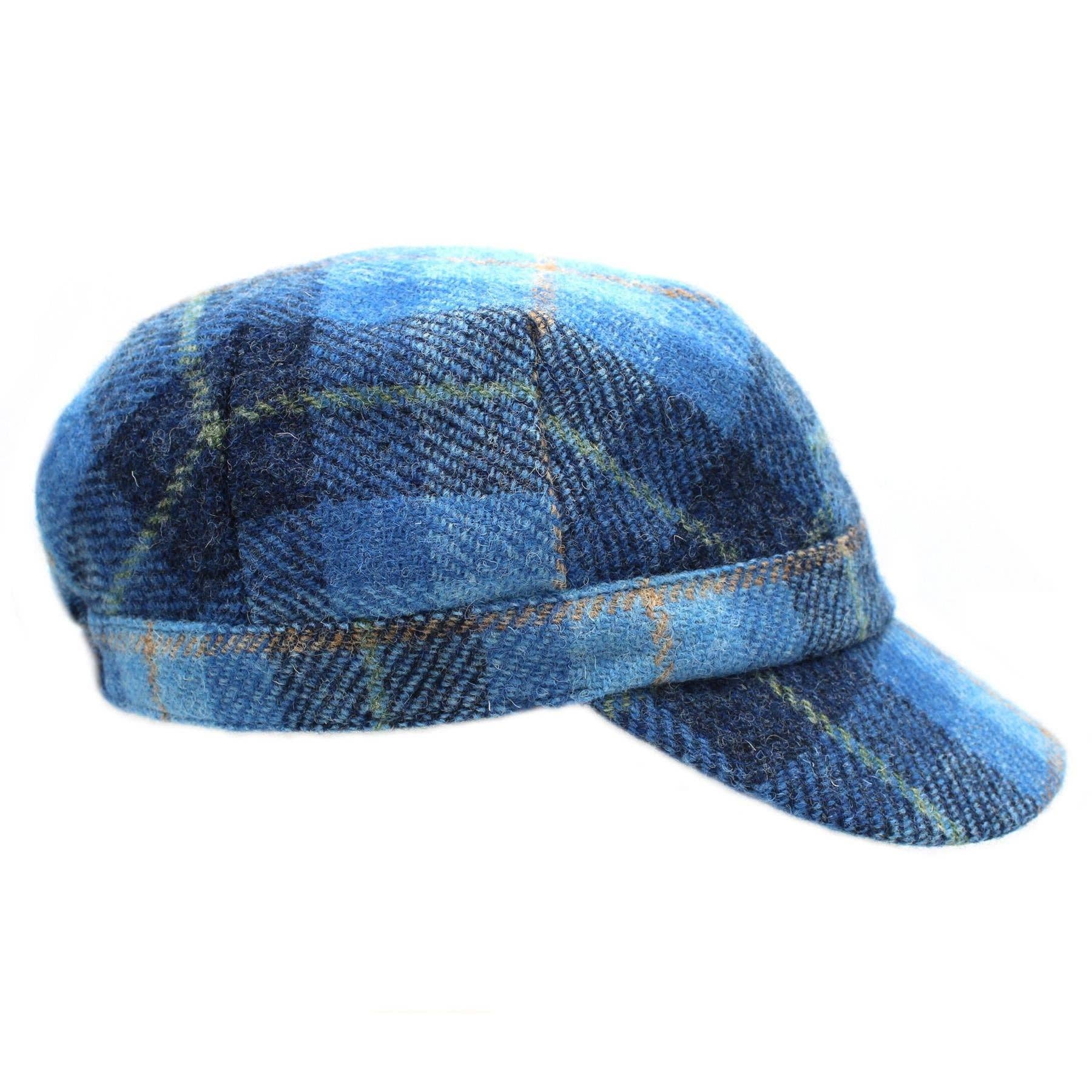 Heather Hats & Accessories - Vente Casquette de baseball – femme - Casquette de cadet Rhona Harris en tweed ZH2273