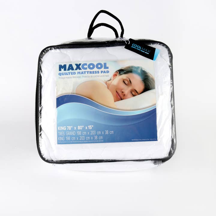 Arkwright Home - Wholesale Mattress Pad/Protector - COOLMAX Mattress Pad - Bed Size Options - Hypoallergenic2