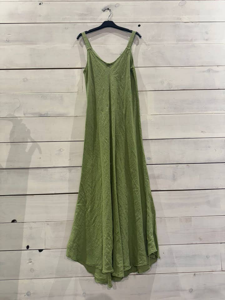 Linos y Textiles - Wholesale Dress - Women's - REF 2219 100% LINEN STRAPPY DRESS7