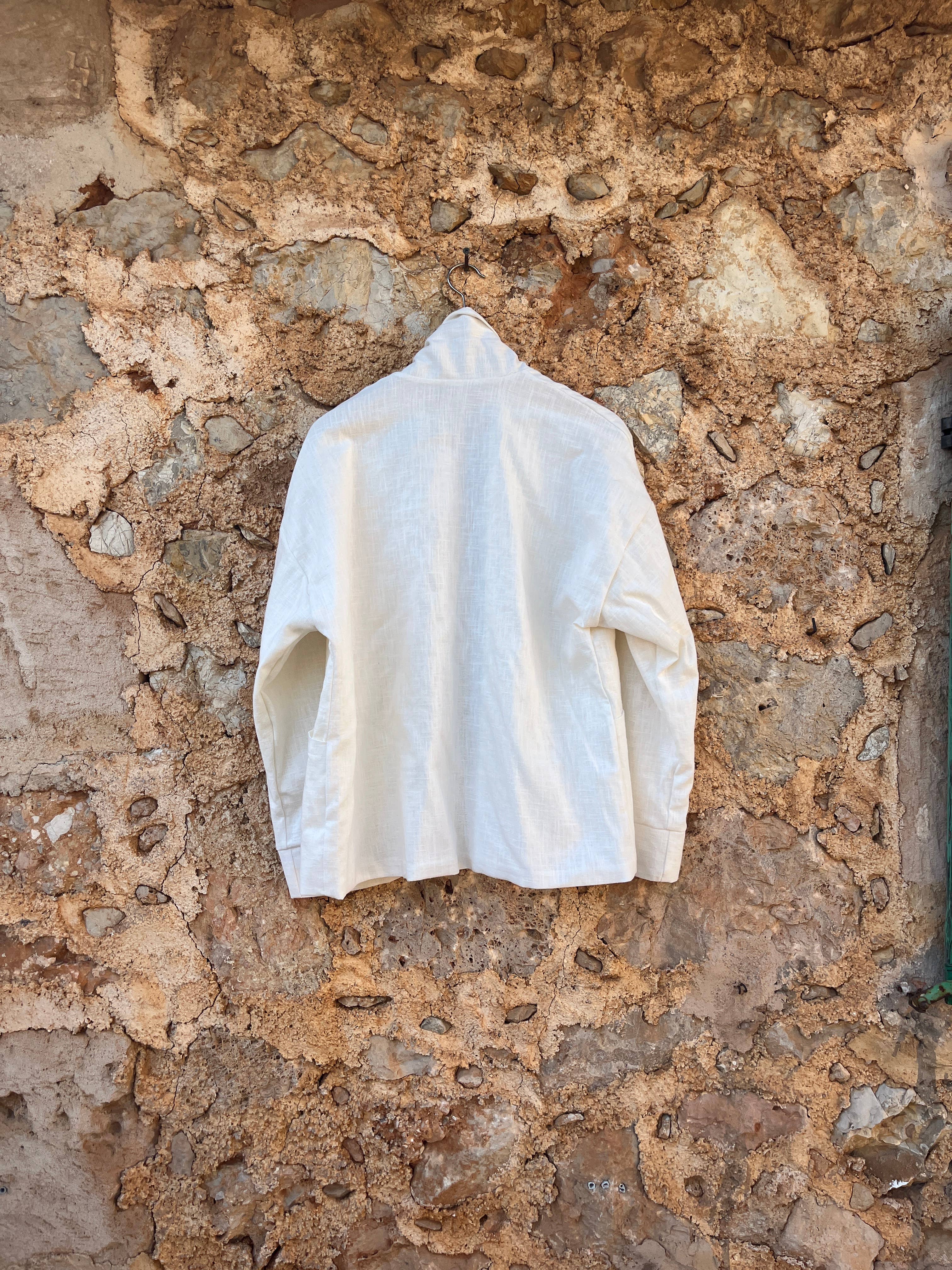 CECILIA SÖRENSEN - Venta al por mayor Chaqueta - Mujer - Chaqueta Pintor 315 de lino en canvas16