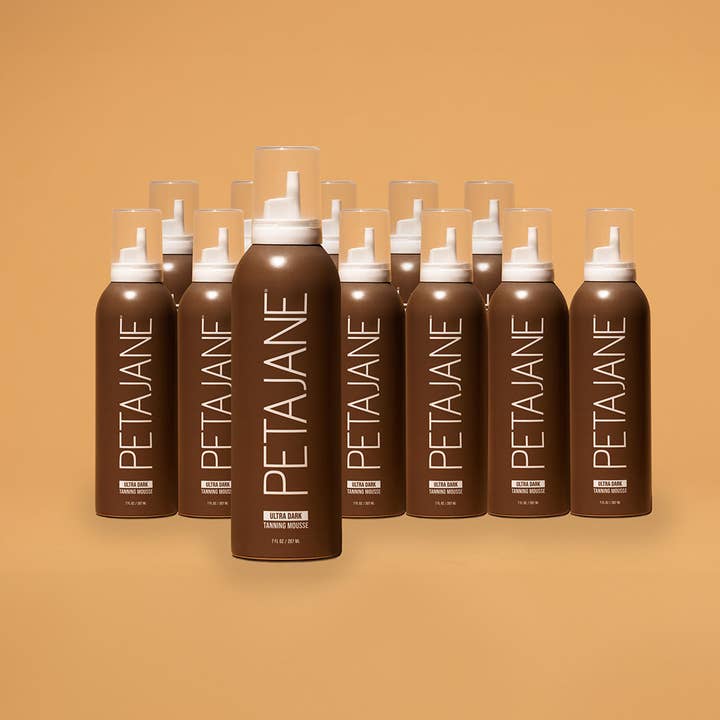 Peta Jane Beauty - Wholesale Self-Tanner - Pack of 12 - Ultra Dark Self-Tanning Mousse - Wholesale