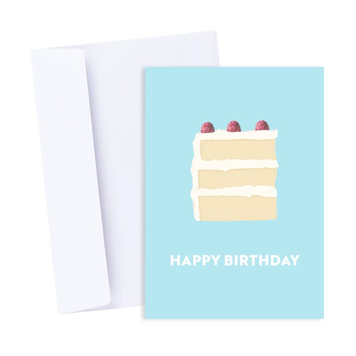 Popsy Press - Wholesale Birthday card - Happy Birthday Cake Card - Cute Happy Birthday Card4