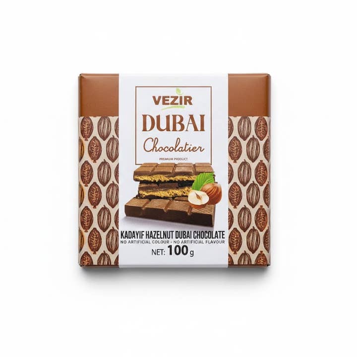 Hazelnoot Praline Dubai Chocolade Knapperige Notige Turkse Halal voor wholesale door Aladdin