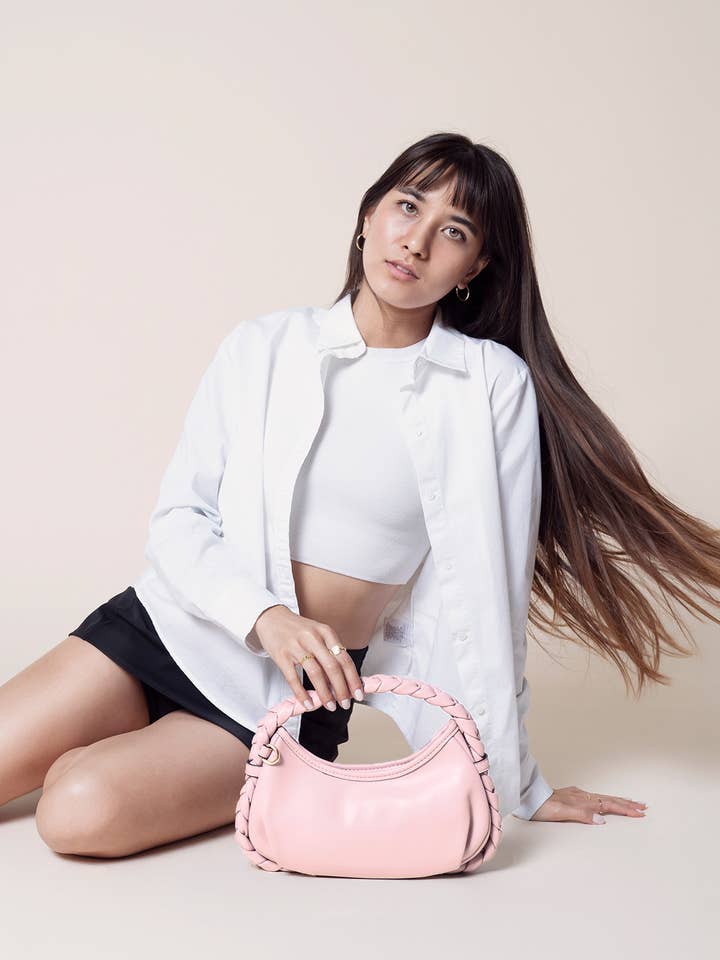 EH2414 Juliette Half-Moon Shoulder Bag for wholesale by Jen & Co.