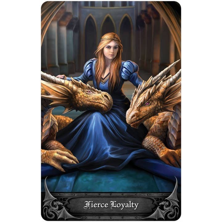 Cardshouse - Wholesale Tarot Cards - Oracle Cards And Book Set Anne Stokes Gothic Oracle Us Games