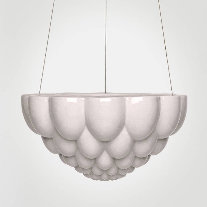 Jelly Hanging Planter Grey for wholesale by Angus & Celeste