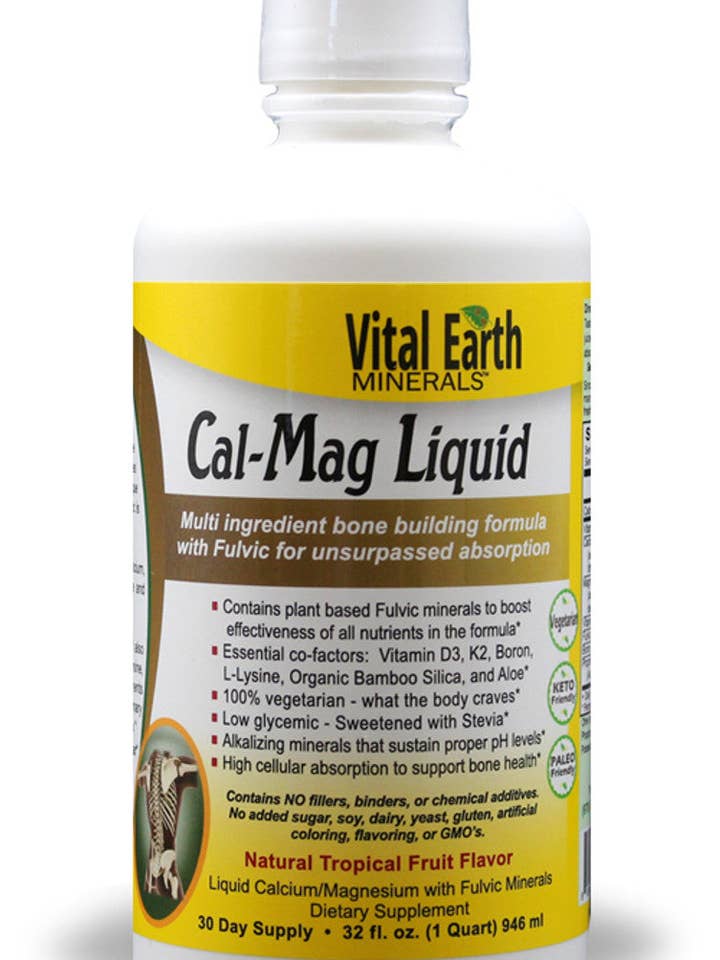 Cal-Mag Liquide pour la vente par Vital Earth Minerals