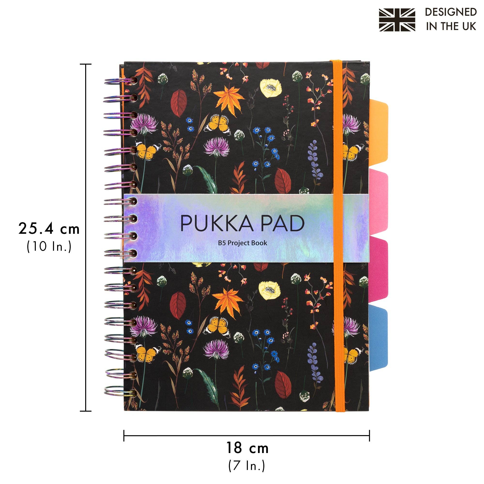 Pukka Pads North America - Wholesale Notebook - Bloom B5 Hardcover Project Book-Assorted 3-pack1