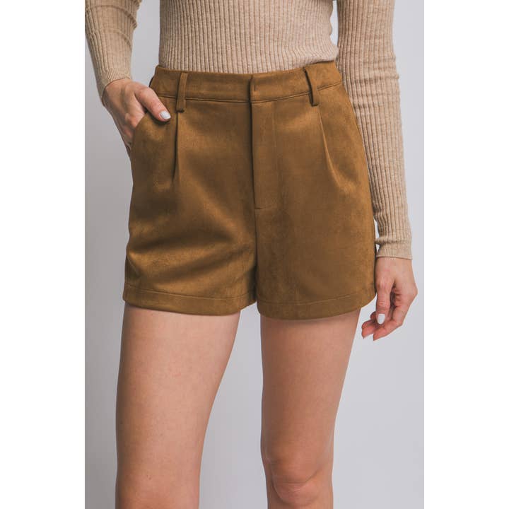 HiteJeans - Wholesale Shorts - Women's - FAUX SUEDE SHORTS