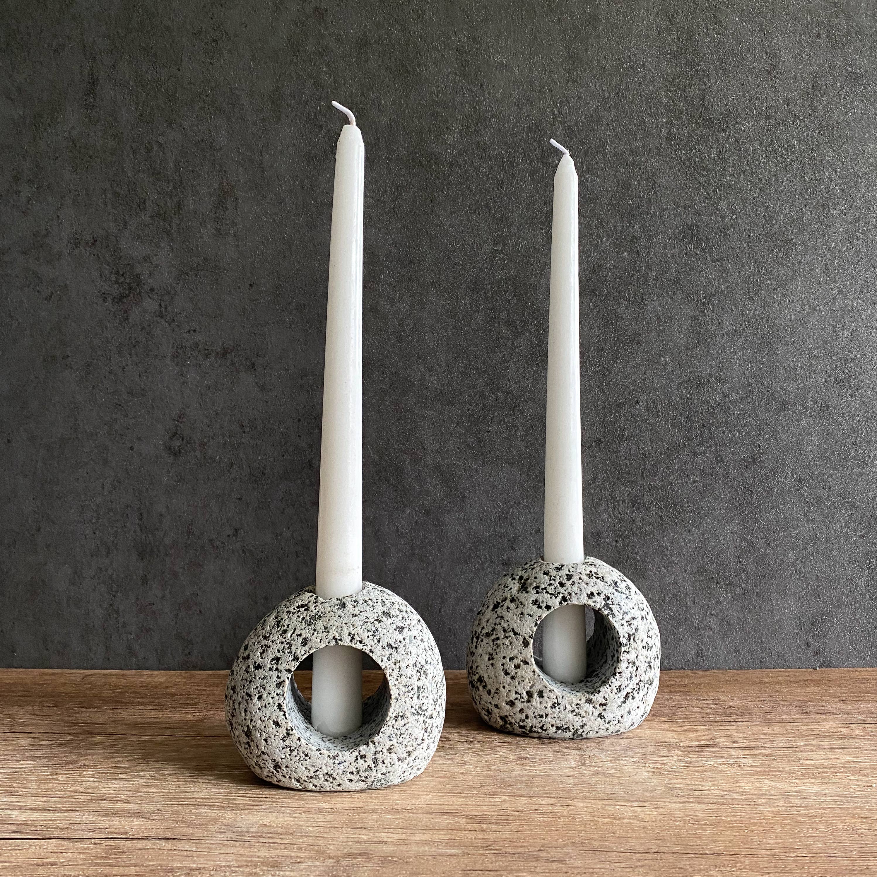 Funky Rock Designs - Wholesale Candle Holder - Silhouette Stone Candleholder2