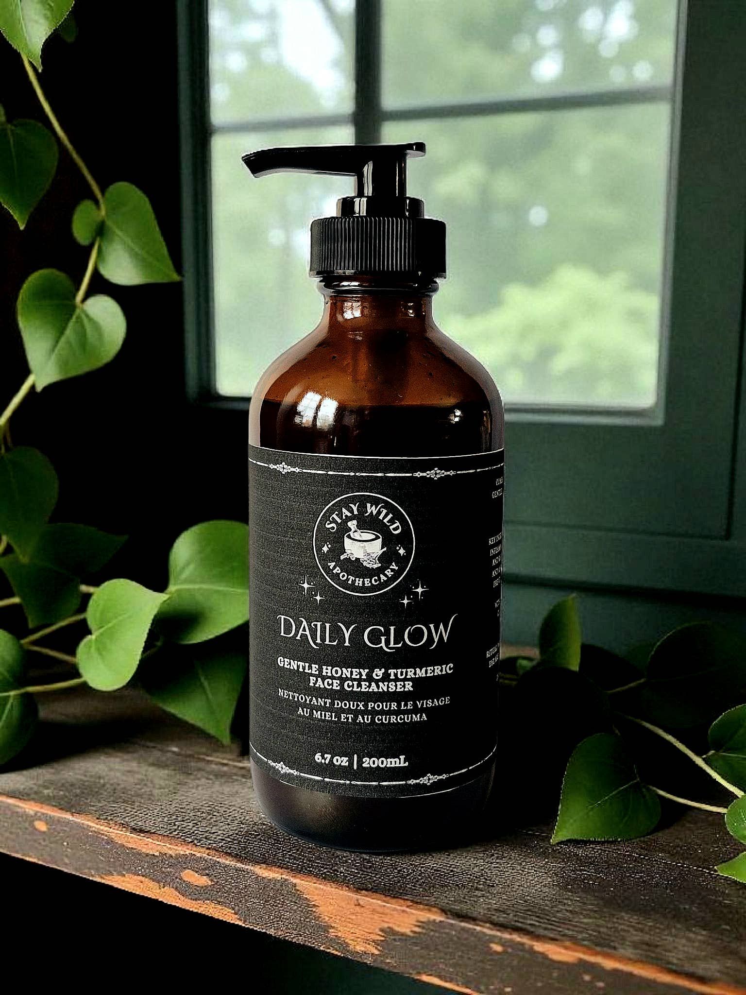 Stay Wild Apothecary – wholesale Facial cleanser – Daily Glow Organic Face Cleanser