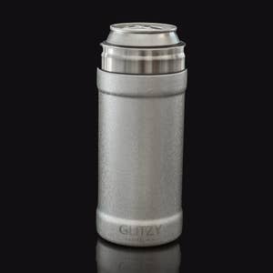 Corkcicle Oh Happy Day 12oz Skinny Can Cooler