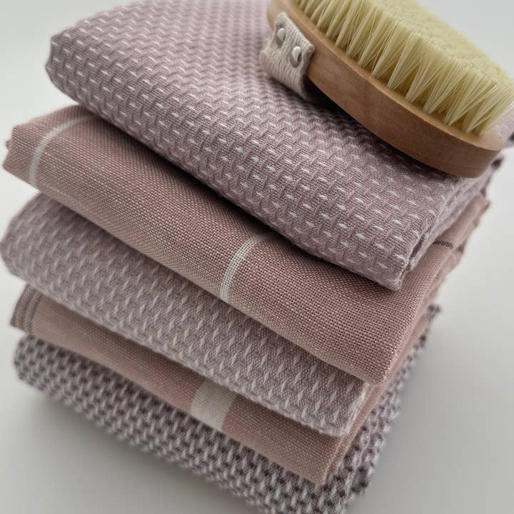 Aspegren Denmark - Wholesale Tea Towel - Tea Towels - 100% Orgainc Cotton - Set of two - Gastro - Plum Wine