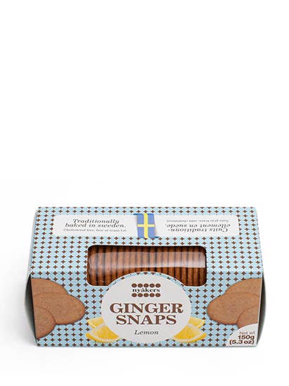 Lemon Gingersnaps in Box for wholesale by Talla Imports