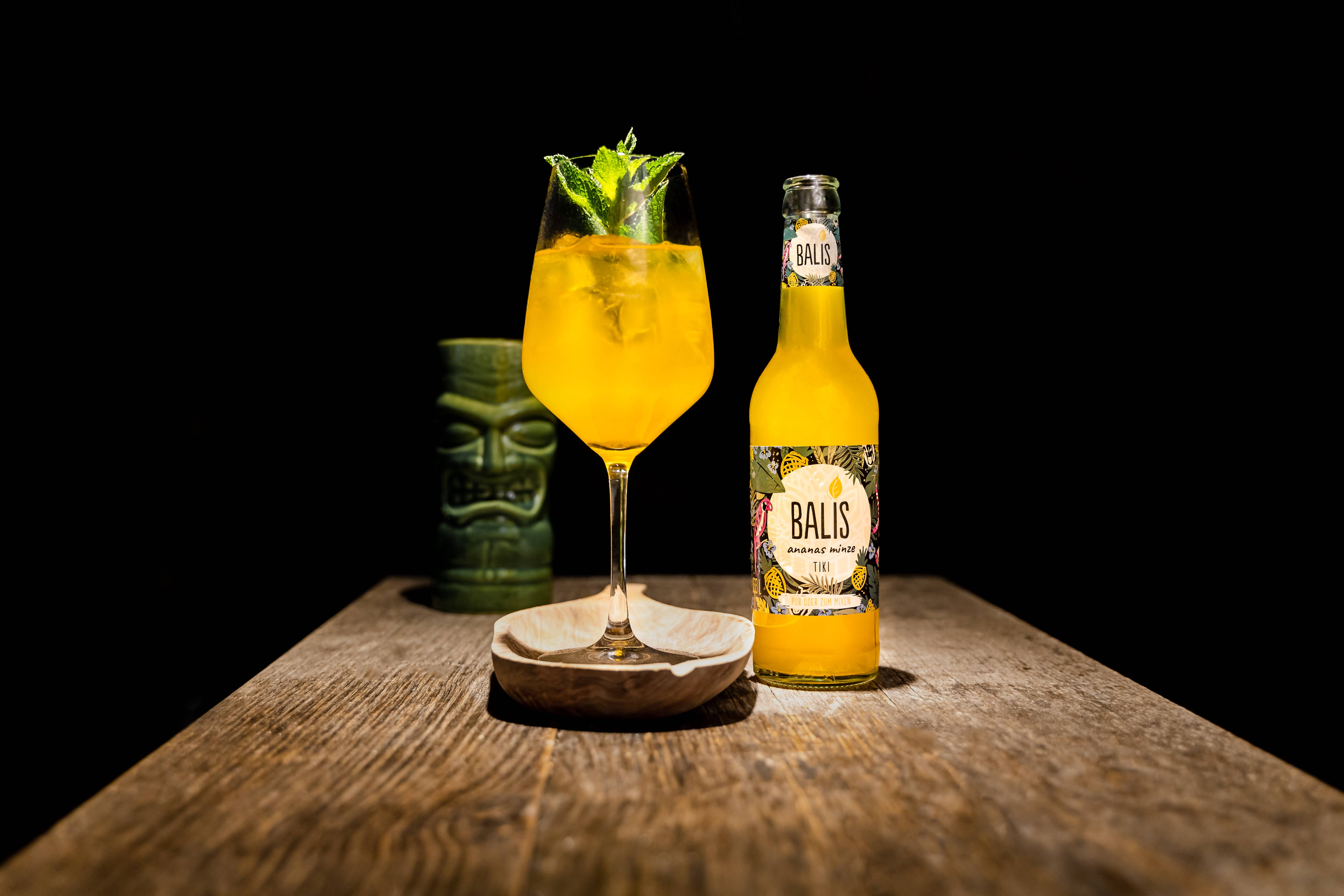 BALIS – wholesale Alkoholfri aperitif – BALIS Tiki (Ananas och mynta) 0,33 L2