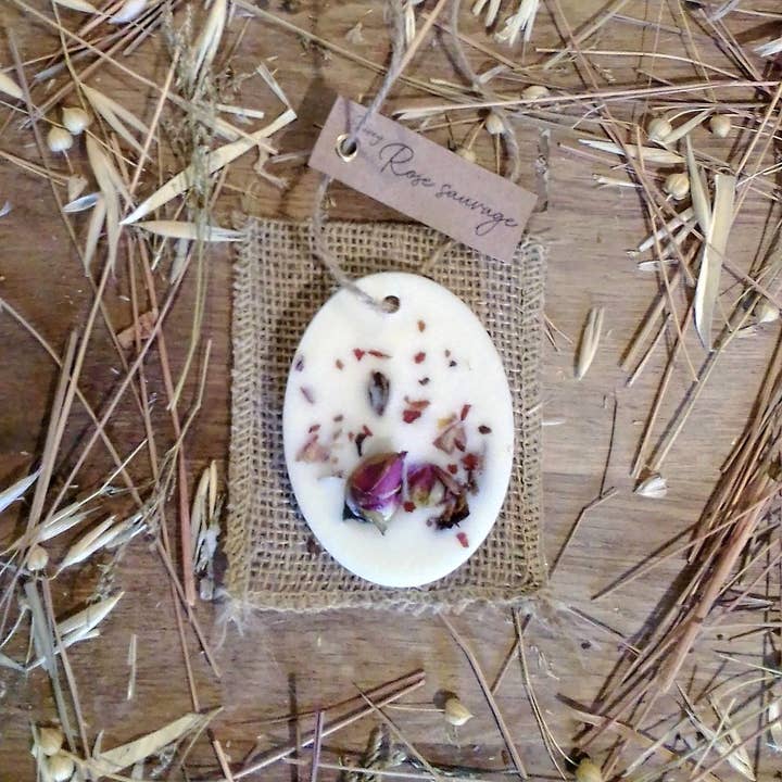 Dofttablett med vildrosdoft i rapsvax för wholesale av ERIXEY