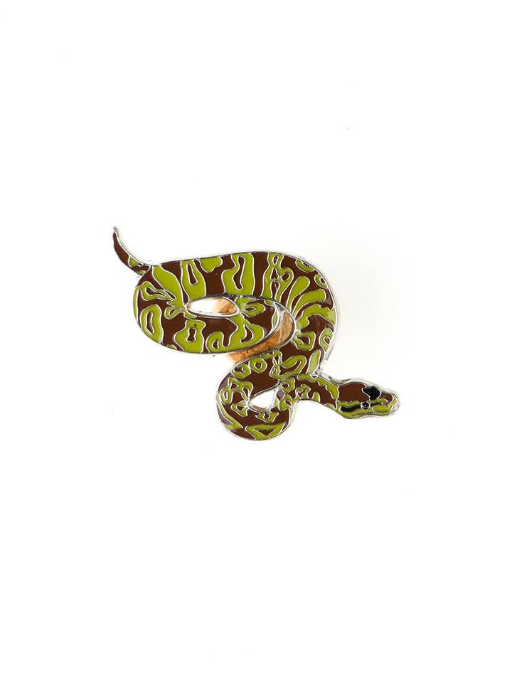 Pin de esmalte de pitón bola (Python regius) para venta al por mayor de Stemcell Science Shop