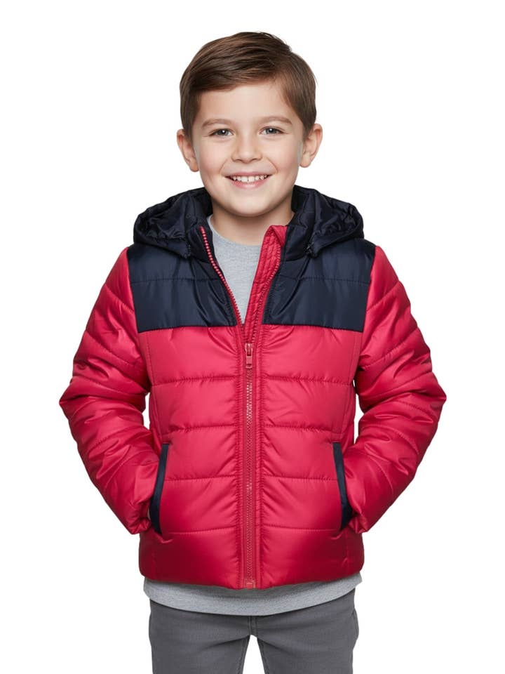 Chaqueta Acolchada con Capucha 2-3-4 para venta al por mayor de Unik