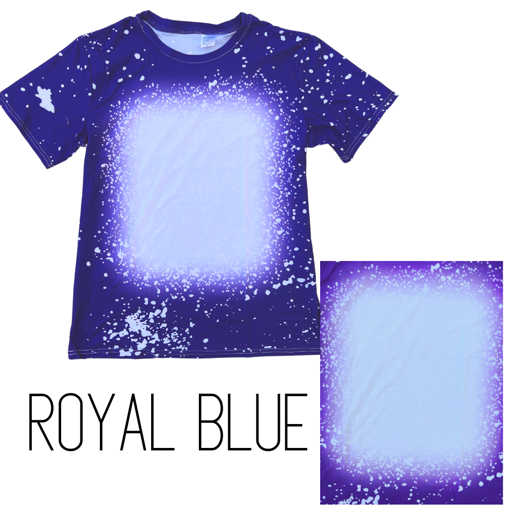 Sublimation Kings of Florida - Wholesale Sublimation Blank T-Shirt - Unisex - Sublimation Faux Bleached Shirts- Youth & Adult Sizes4