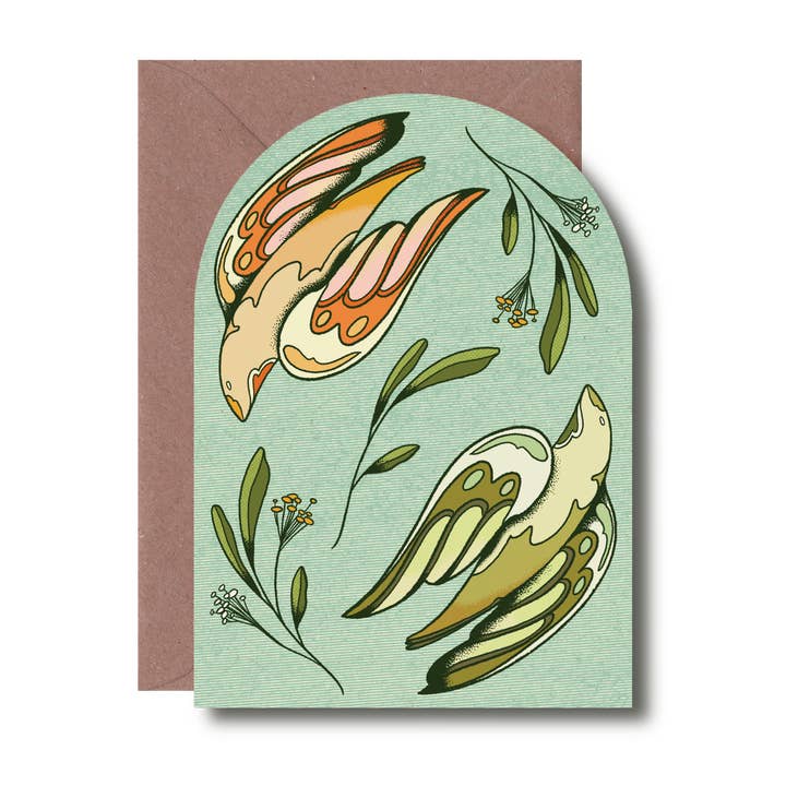 Perfect Pair Arch Card for wholesale by Lione & Sheikh