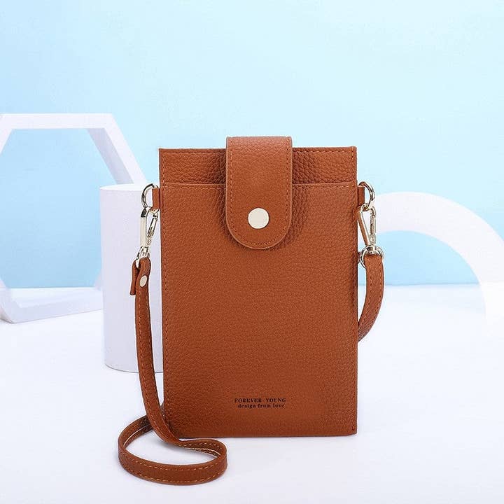 ShieldChic - Wholesale Crossbody Bag - Women's - Solid Color Simple Crossbody Mobile Phone Bag1
