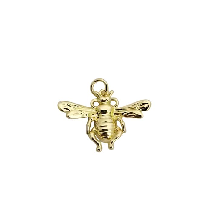 Deep South Originals Inc. – Großhandel Individueller Charm/Anhänger – Goldbienen-Anhänger ~ Deep South Originals