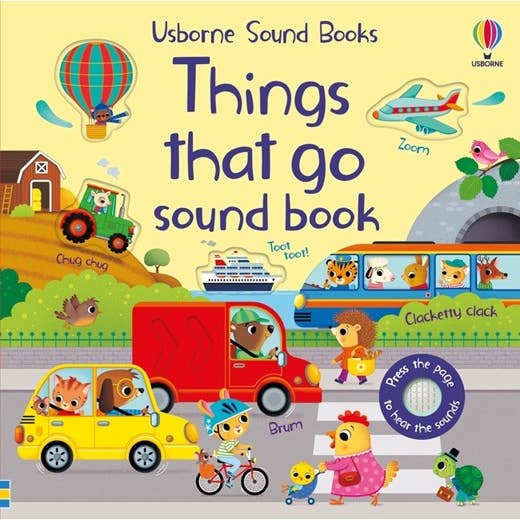 HarperCollins - Wholesale Baby & Toddler Book (0-2) - Things That Go Sound Book: Sam Taplin