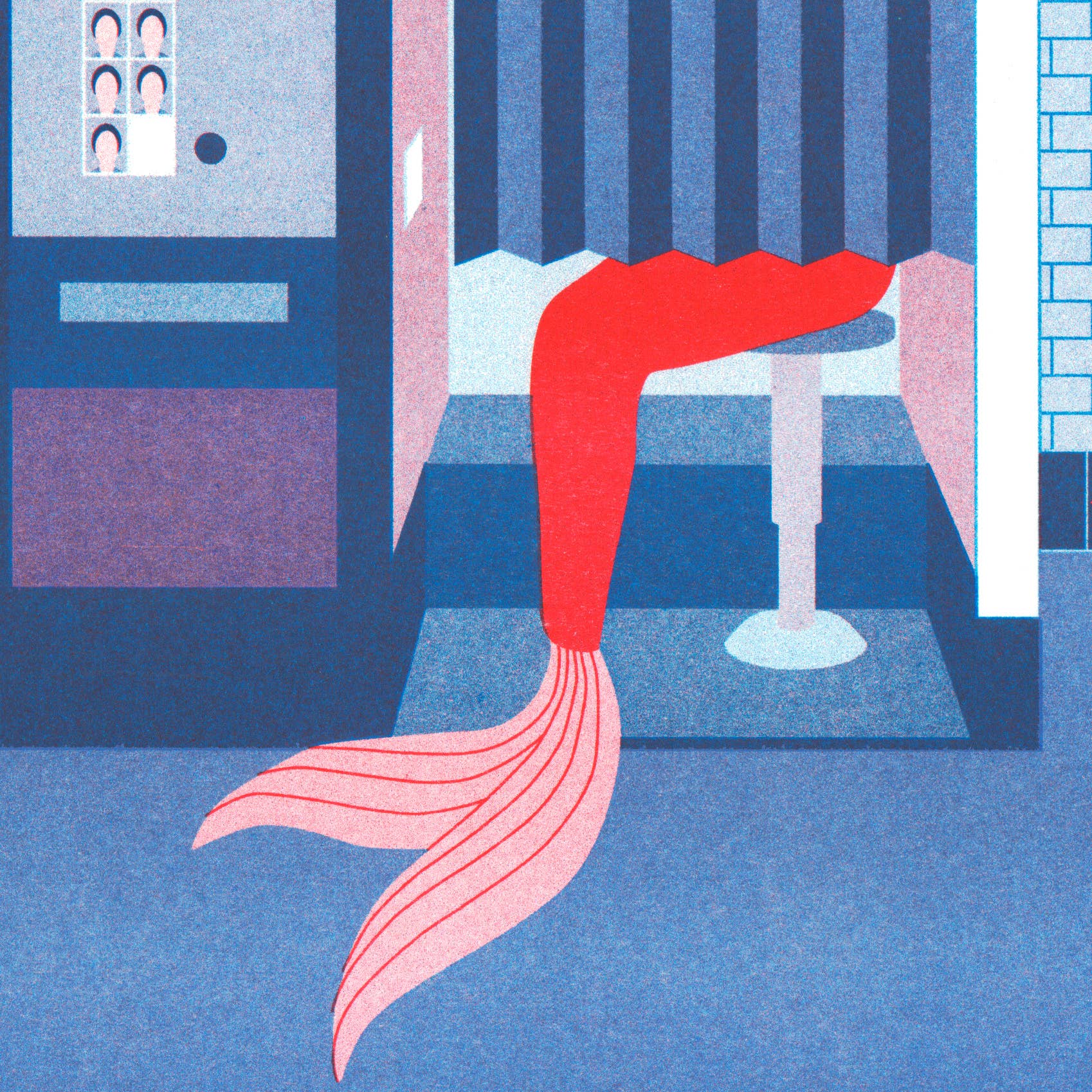 Doriane Millet - Wholesale Art Print - Compliance - A4 risography - Signed limited edition7