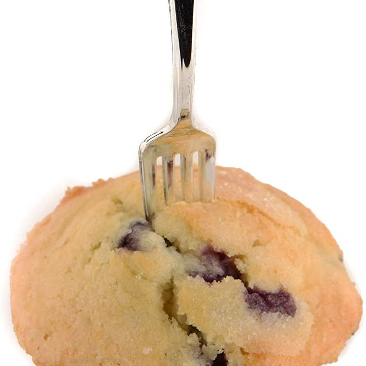 EcoQuality - Wholesale Disposable Tableware Pack - Disposable Plastic Silver Mini Forks - 4 inch Silver Plastic3