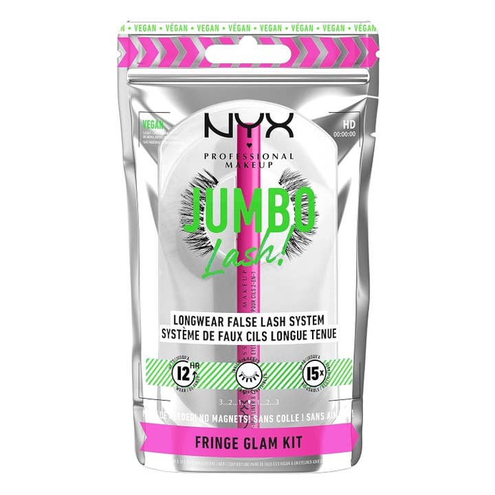 NYX PROFESSIONAL MAKEUP Jumbo Lash! Vegan Valse Wimpers Kit Fringe Glam voor wholesale door Super Stock Wholesale