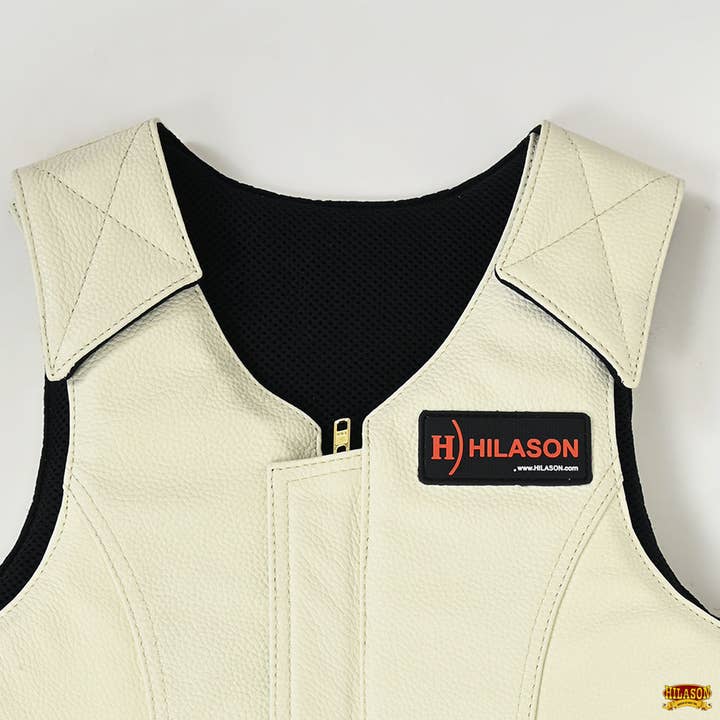 HILASON - Wholesale Horseback Riding Gear - Large Bull Riding Vest Bull Pro Rodeo Leathergear Equipment
