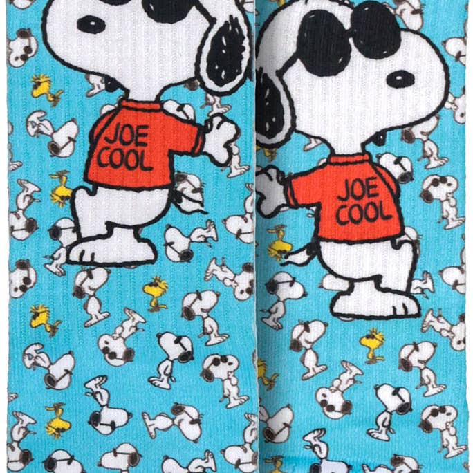 Peanuts Joe Cool Socks for wholesale by Spoontiques, Inc