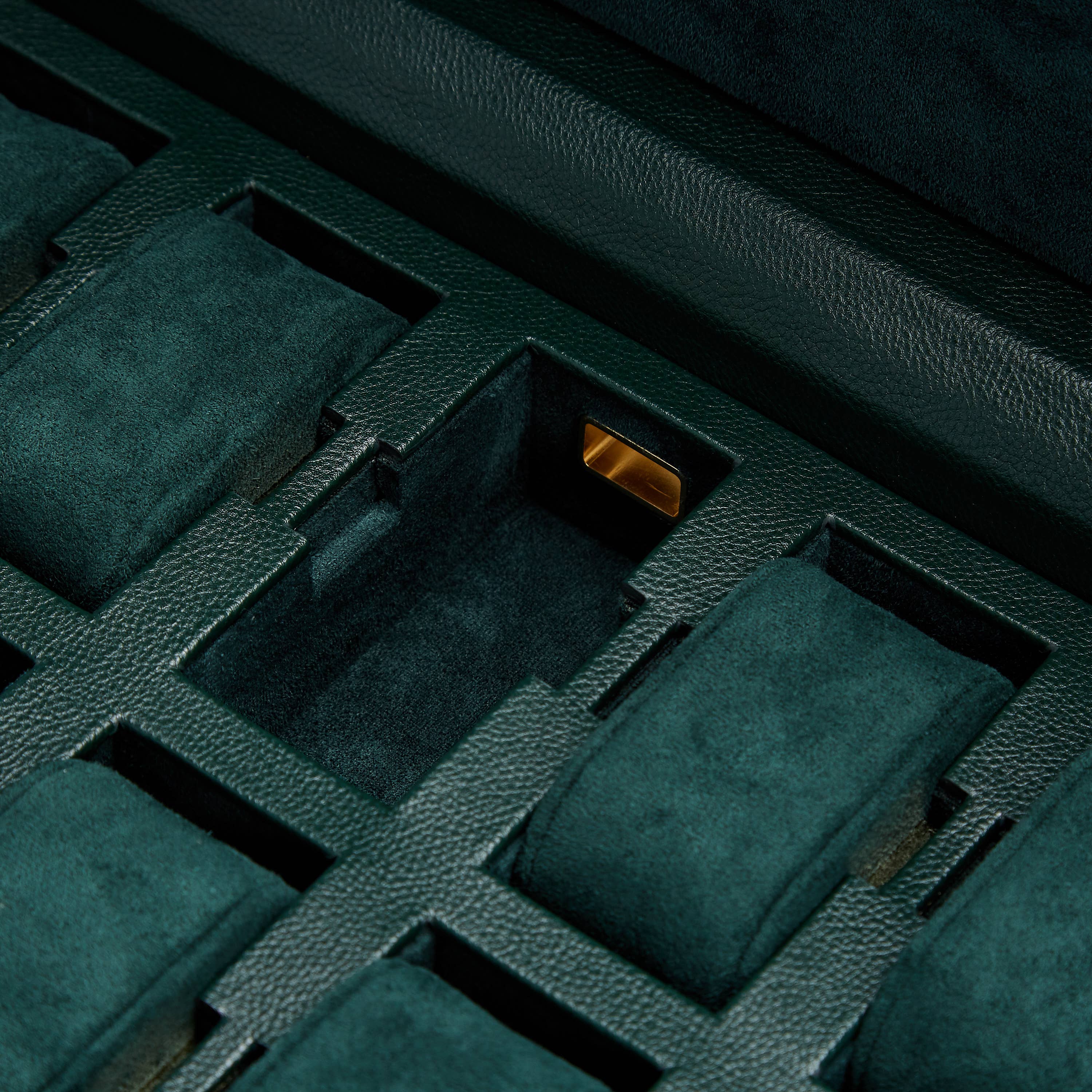 WOLF - Wholesale Jewelry Box/Organizer - British Racing 8PC Watch Box8