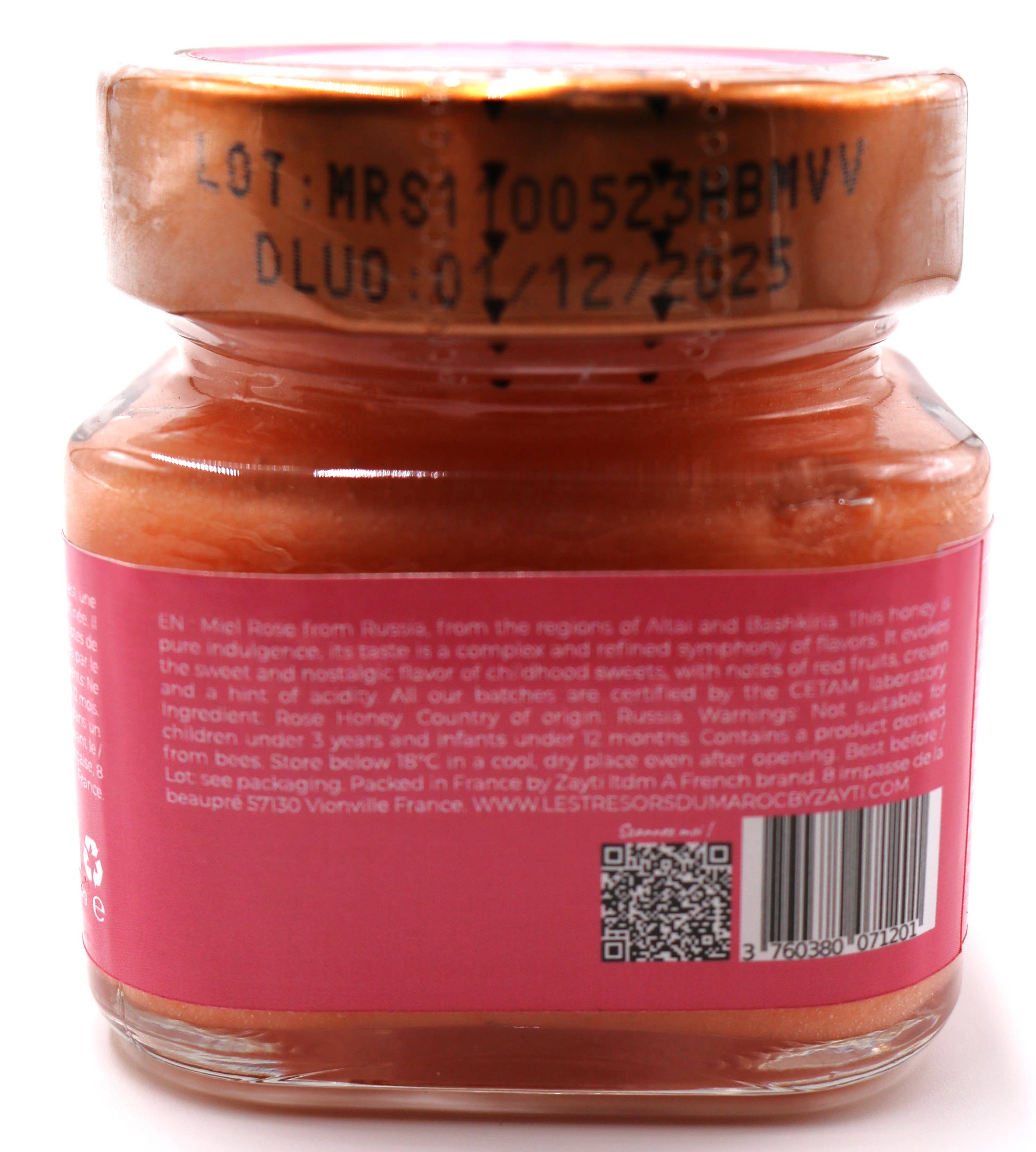 Zayti L.T.D.M - Wholesale Honey - Wild Rosehip Honey from Russia 100% natural - jar of12