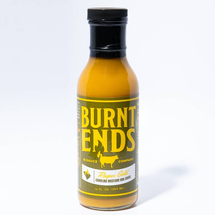 Mikey V's Foods – Großhandel Grillsoße – Burnt Ends Reaper Gold — Carolina Senf BBQ-Sauce