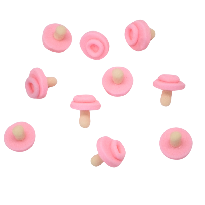 Atiladecor, Artesanato Lda - Wholesale Craft Supplies - Pink Chuchinha 3Cm - U.V. 10Ounds.0