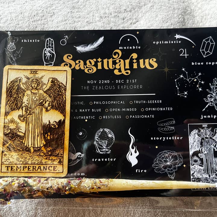 The Chaotic Good (previously The Great Cosmic Trust) – wholesale Wood wall art – The Birthday Ritual- Solar Return altar- Astrology/ Zodiac 3