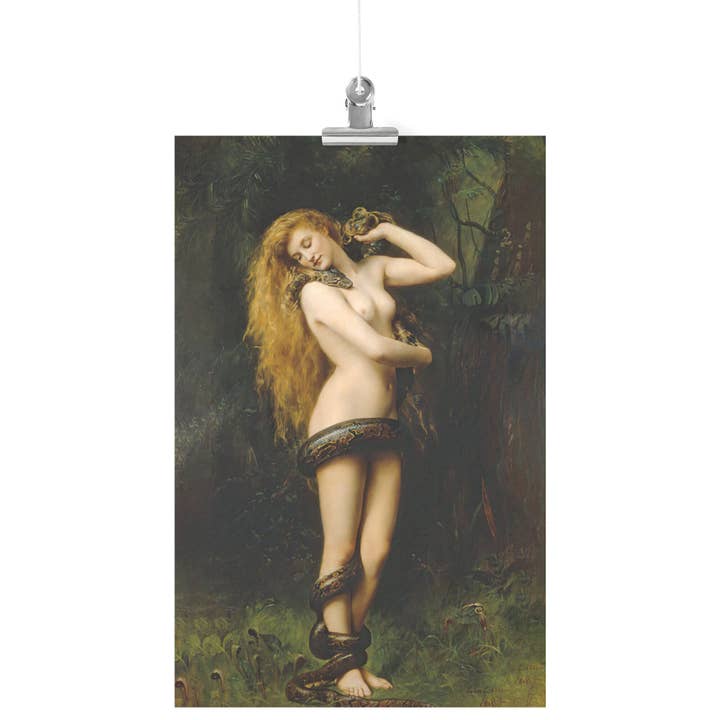 Bleak Boutique - Wholesale Poster - "Lilith" by John Collier Matte Poster