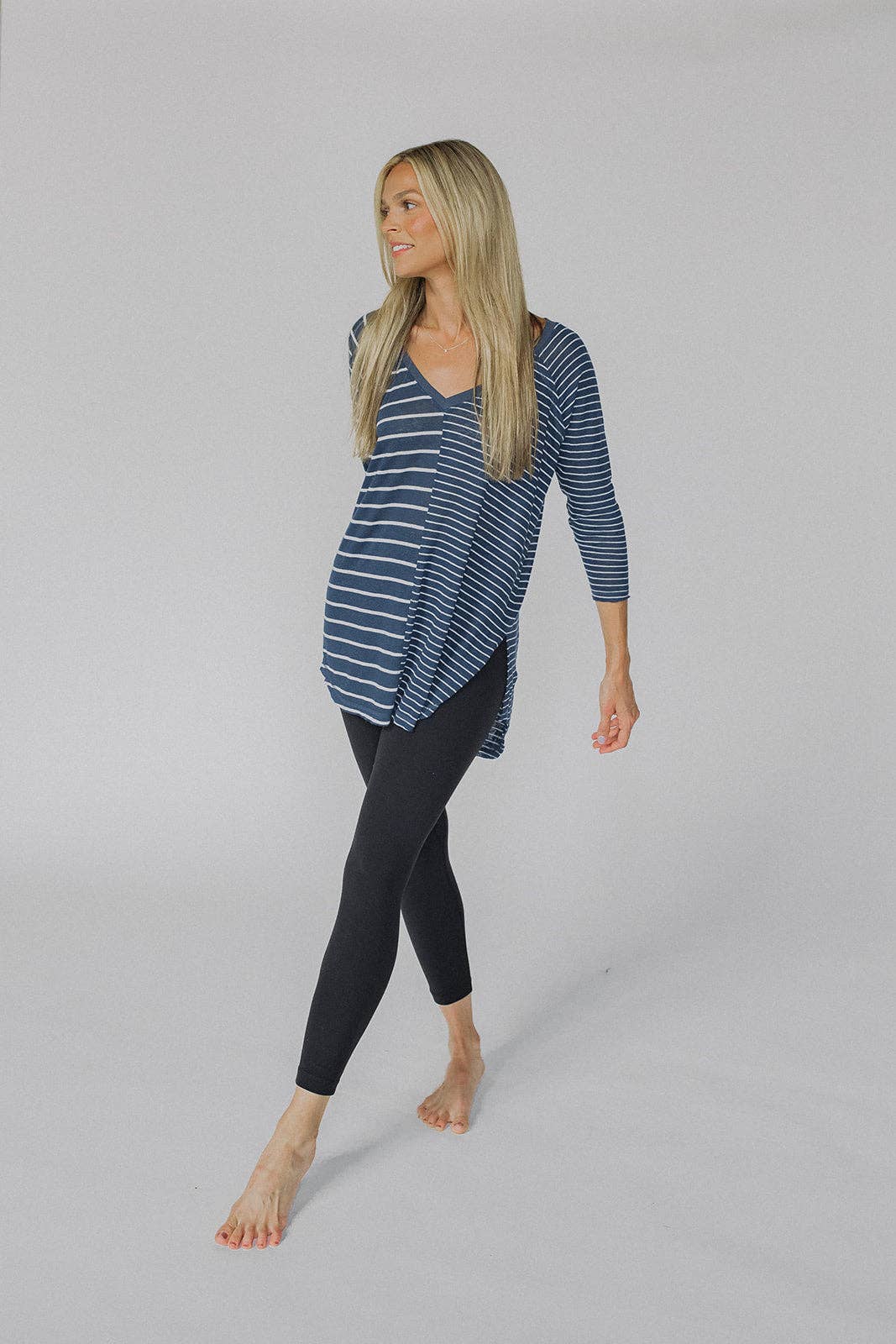Summer Camp - Wholesale Tunic - Women's - Breezy Mornings Striped Raglan2
