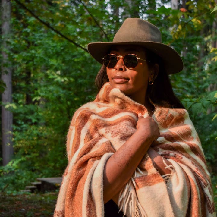 Wylde Brigade – wholesale Throw blanket – Jalapa Wool Blanket5